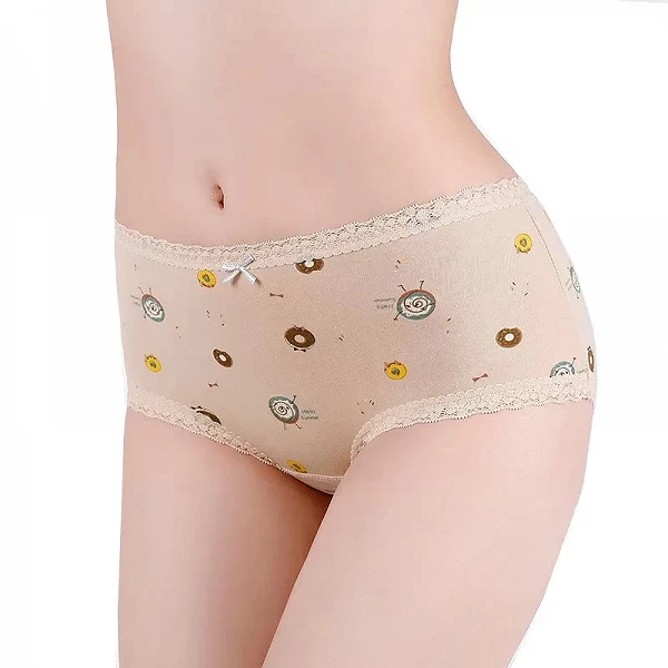 Culotte en gaze étanche pour femme, slip en coton, caleçon de dessin animé, sous-vêtement de période physiologique, vêtements me|4,49 €|OKKO MODE