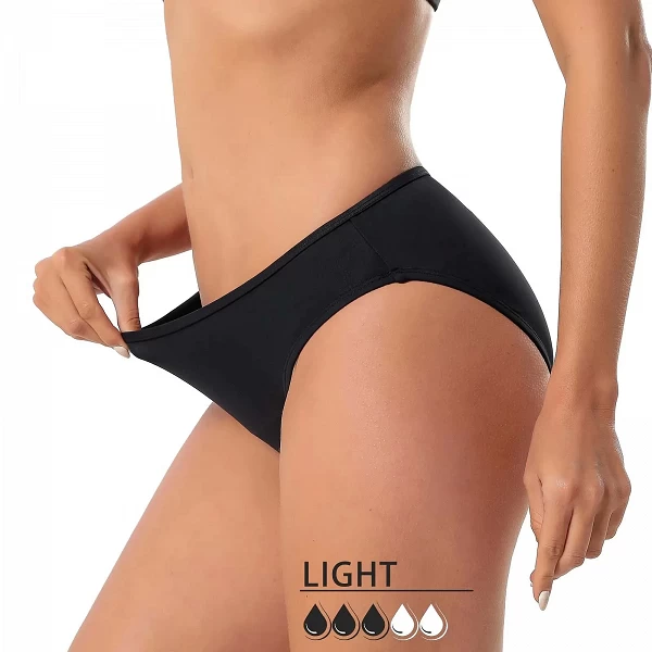 Maillot de bain absorbant pour femme, culotte menstruelle, bikini de plage, 4 couches, natation astronomique pour adolescent|6,29 €|OKKO MODE