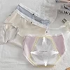 Sous-vêtements menstruels pour adolescentes, culotte anti-fuite, slip de protection en coton biologique, lingerie respirante, gr|4,01 €|OKKO MODE