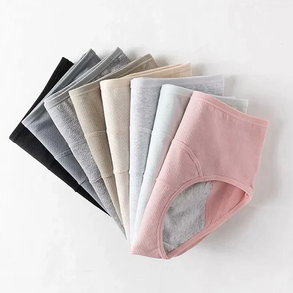 Culotte Menstruelle en Coton Confortable pour Femme, Sous-Vêtement Physiologique, Lingerie Respirante, Slip pour Fille, Nouvelle|2,00 €|OKKO MODE