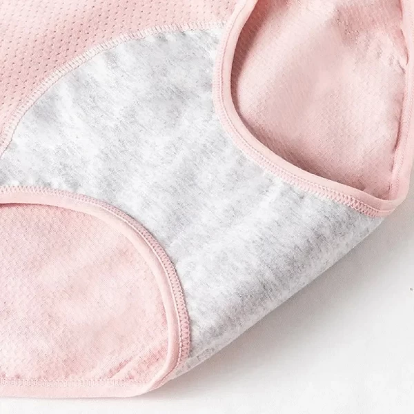 Culotte Menstruelle en Coton Confortable pour Femme, Sous-Vêtement Physiologique, Lingerie Respirante, Slip pour Fille, Nouvelle|2,00 €|OKKO MODE