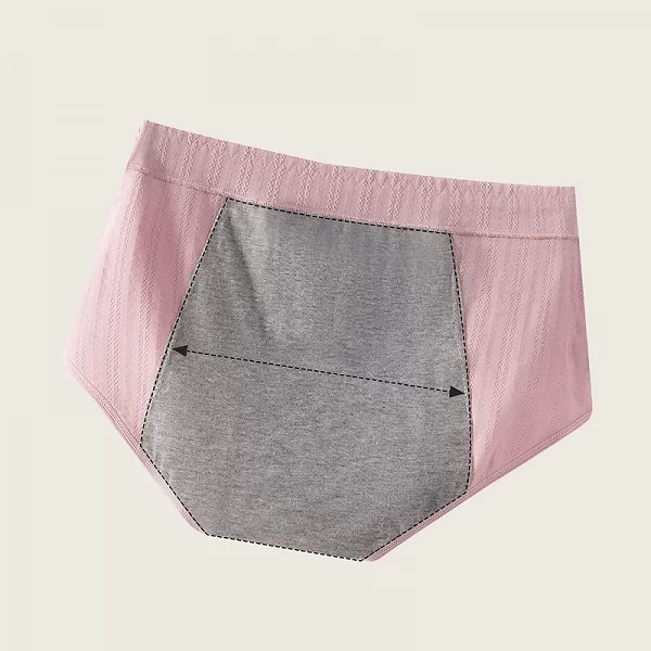 Culotte Menstruelle en Coton pour Femme et Fille, Sous-Vêtement Physiologique, Doux et Respirant, 4 Pièces|11,16 €|OKKO MODE