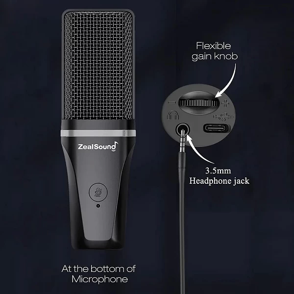 Microphone statique RVB avec bras articulé - Qualité audio exceptionnelle pour jeux et podcasts|35,28 €|OKKO MODE