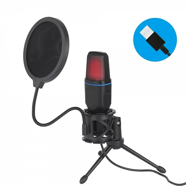 Microphone USB à condensateur RVB pour gaming, podcast et streaming - Qualité audio professionnelle|2,08 €|OKKO MODE