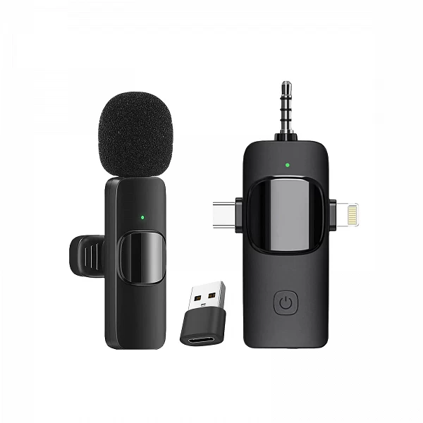 Microphone Lavalier sans fil professionnel pour interviews et podcasts - Okko-Mode|1,89 €|OKKO MODE