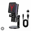 Microphone de jeu condensateur professionnel RVB USB filaire - Qualité studio streaming podcast jouet|15,92 €|OKKO MODE