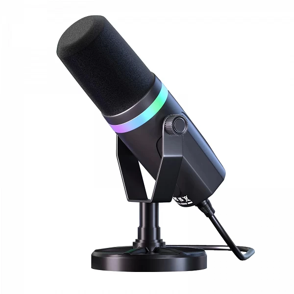 Microphone dynamique USB/XLR XGES-338: Qualité sonore exceptionnelle pour vos podcasts, jeux et diffusions en direct|84,00 €|OKKO MODE