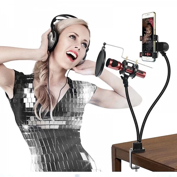 Support de téléphone portable flexible pour bureau, bras HONScissor réglable: le must-have des podcasteurs et streamers!|20,90 €|OKKO MODE