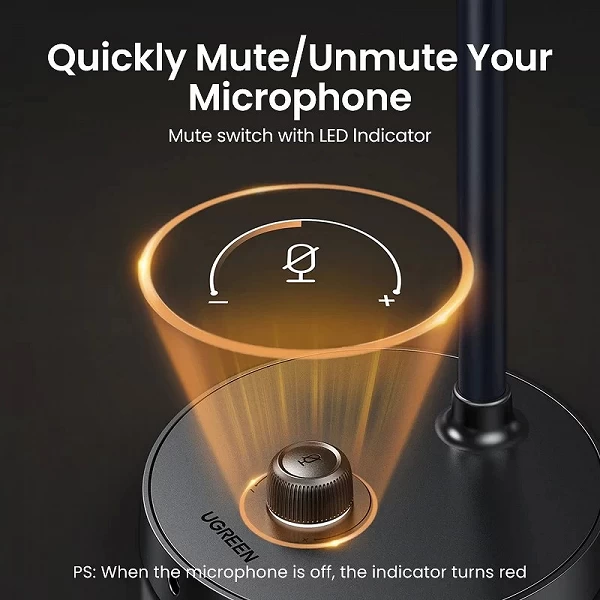 Microphone USB pour Streaming YouTube, Podcasting et Gaming - Qualité audio professionnelle avec UGREEN|39,19 €|OKKO MODE