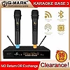 99 Nouveau, G-MARK Karaoké Base 3 Bluetooth Microphone Sans Fil Professionnel UHF ociamique Mic Réverbération Effet Pour ixSpect|48,60 €|OKKO MODE