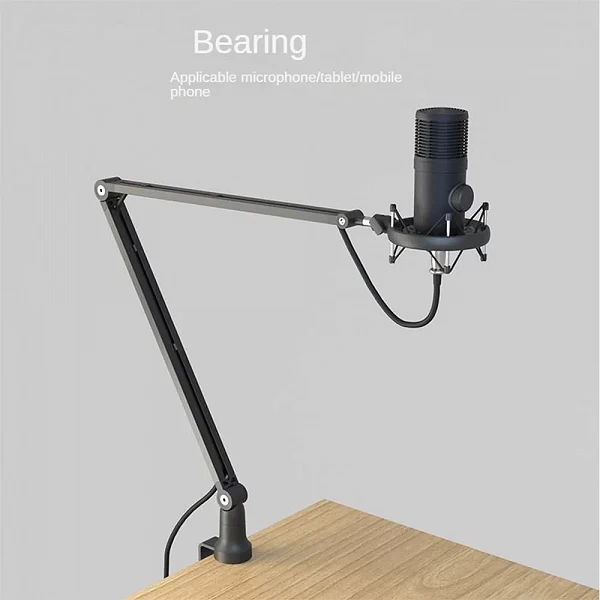 HONScissor-Support de bras réglable professionnel, microphone de bureau flexible, adapté pour podcast et streaming|20,80 €|OKKO MODE