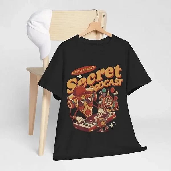 T-shirt graphique de podcast secret de Matt et Shane, Shane Gillis et Matt Mcbalm ker, Merch de podcast de comédie, cadeau de fa|17,99 €|OKKO MODE