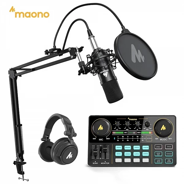 MAONOCASTER-Carte son externe pour téléphone, interface audio, support de microphone, équipement de podcast|794,69 €|OKKO MODE