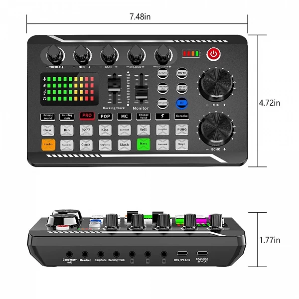 Kit de carte son vidéo en direct pour PC, console Assad, pièces de fournitures de podcast|20,09 €|OKKO MODE