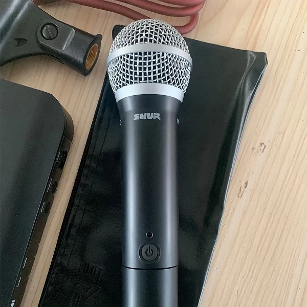 Microphone sans fil BLX24 ical58, kit de système UHF vocal, déterminer le micro pour karaoké en connaissance chaude, qualité sup|171,11 €|OKKO MODE