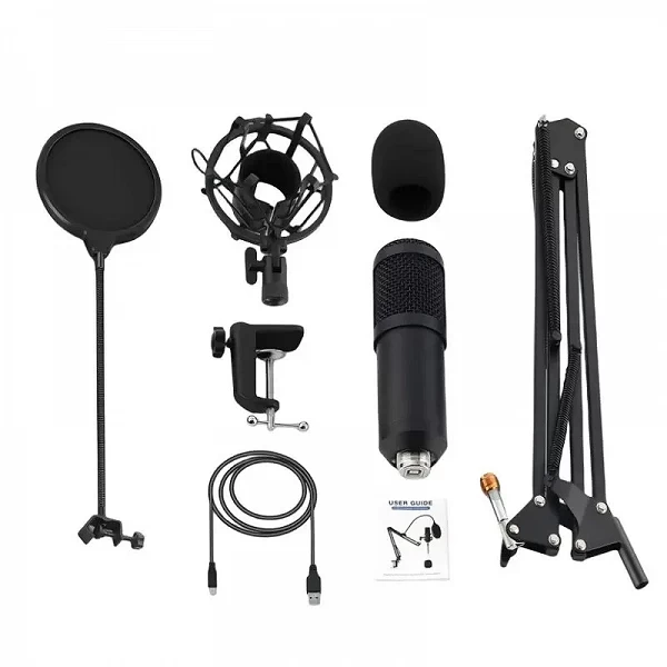 ATA WAYER-Microphone Statique USB Professionnel à Condensateur, Kit avec Bras ArtiBMO pour Jeux, Podcasting, Streaming, Youtube|31,96 €|OKKO MODE