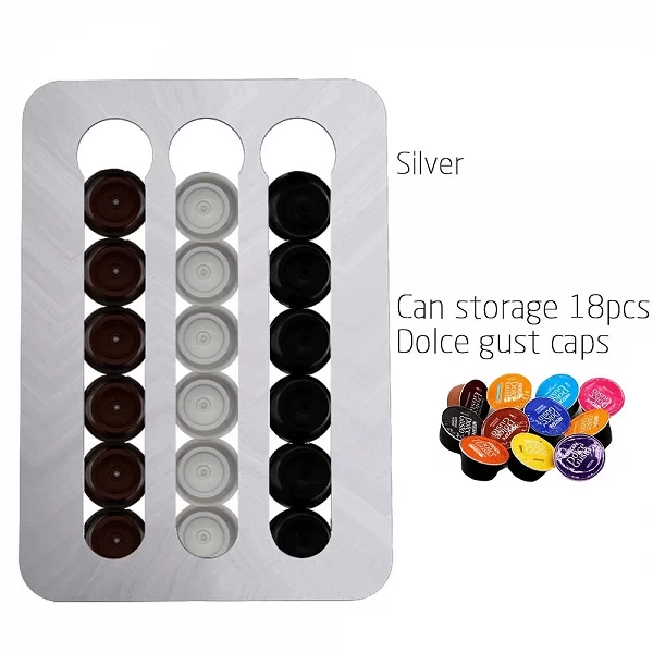 Support de capsules de café compatible avec Dolce Gusto, MELCoffee Podcast Storage T1 EvaluSet|6,00 €|OKKO MODE