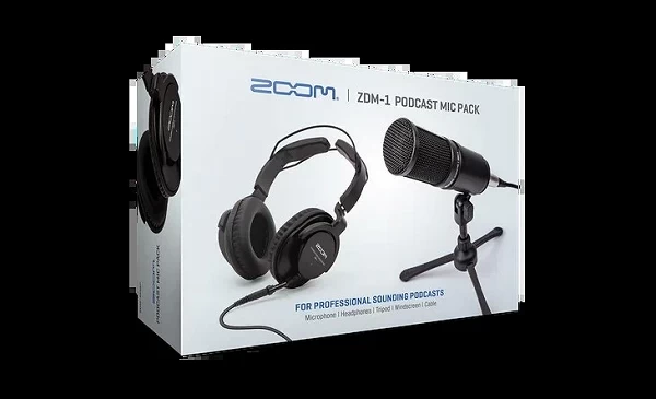 ZOOM ZDM-1 – PACK micro et casque ZHP-1, ensemble d'enregistrement pour PODCAST ZDM-1PMP, son professionnel|206,60 €|OKKO MODE