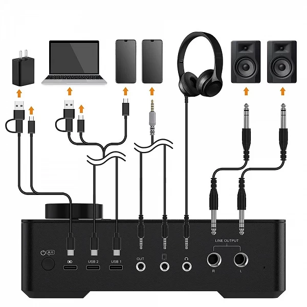 Comica LinkFlex AD5-Wild audio fonctionnelle pour statique, podcasting, streaming, carte son pour guitariste, vocal, podcast|241,39 €|OKKO MODE