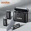 Godox-Mini microphone sans fil avec étui de chargement, WEC KIT1 KIT2, 2.4G, pour smartphone, appareil photo, podcast, télécharg|88,79 €|OKKO MODE