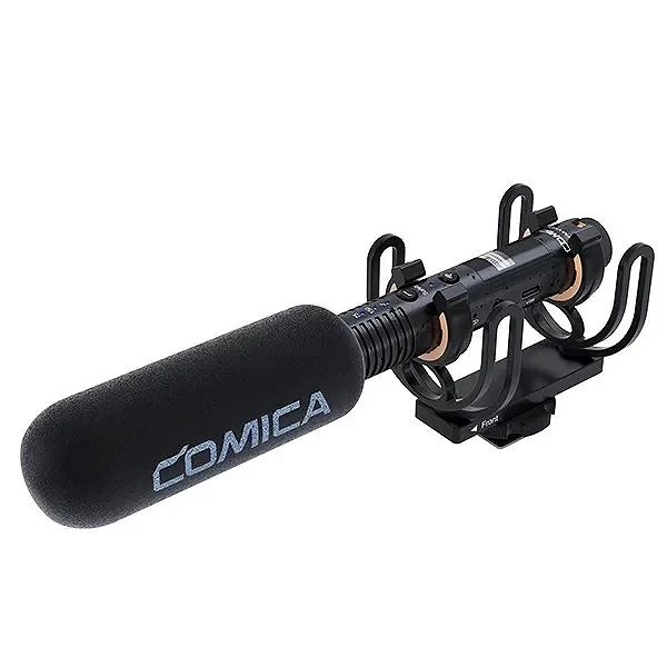 Microphone sans fil Comica VM30 CVM-VM30 2.4G Microphone fusil de chasse pour appareil photo reflex numérique Smartphone Live St|261,79 €|OKKO MODE