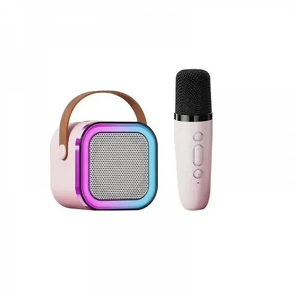 Haut-parleur portable sans fil Bluetooth, karaoké multifonction avec 1-2 microphones, lecteur de musique, machine pour enfants, |22,94 €|OKKO MODE