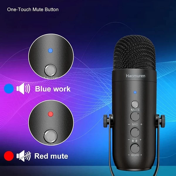 Collection OKKO MODE Universal serial bus professionnel streaming podcast pc microphone microphone condensateur cardioïde studio|23,10 €|OKKO MODE