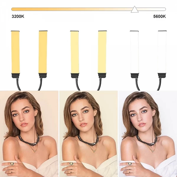 Anneau Lumineux LED Double Bras Trépied 200cm - Maquillage Vidéo Selfie|97,64 €|OKKO MODE