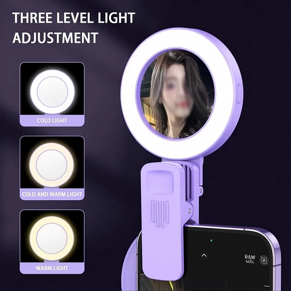 Lumière Selfie LED - Anneau Éclairage Vidéo pour Smartphone|10,00 €|OKKO MODE