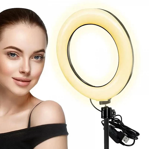 Anneau lumineux LED portable avec trépied - Illuminez vos selfies en toute élégance !|9,89 €|OKKO MODE