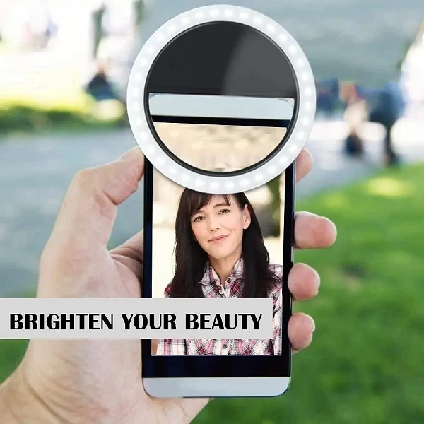 Anneau lumineux LED selfie portable USB rechargeable - haute qualité|5,39 €|OKKO MODE