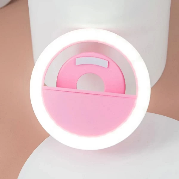 Anneau lumineux LED aste par USB, lampe de remplissage pour selfie, conception de clip, portable, adapté à la photographie|1,96 €|OKKO MODE