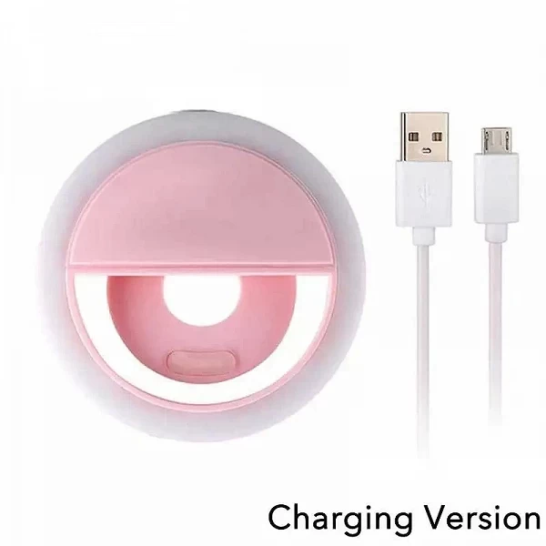 Anneau lumineux Led avec chargeur USB pour téléphone portable, lampe pour Selfie, compatible iPhone, Samsung, Xiaomi|1,96 €|OKKO MODE