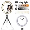 Anneau lumineux LED 10 ", intensité variable, avec mini trépied, pour téléphone, éclairage annulaire pour studio photo/vidéo en |1,95 €|OKKO MODE