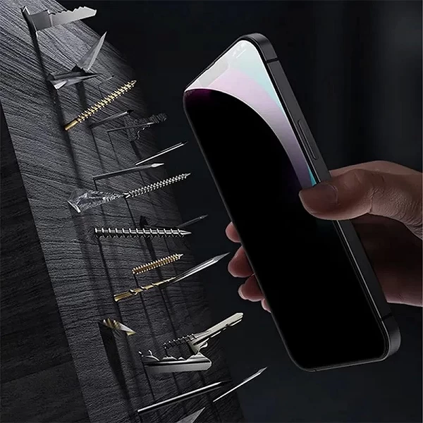 Protecteur d'écran de confidentialité pour iPhone 14 Pro Max, verre anti-espion et trempé - Pack de 4|3,98 €|OKKO MODE