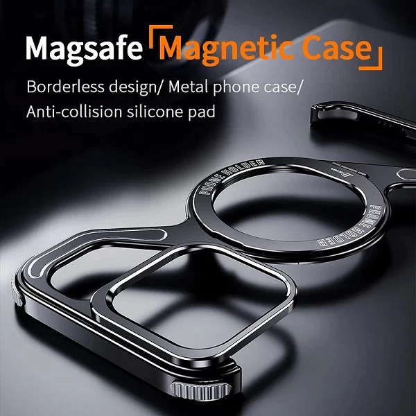 Coque magnétique Z en métal pour iPhone, alliage d'aluminium|19,13 €|OKKO MODE