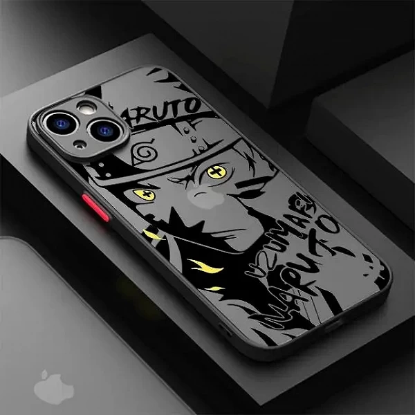 Coque de téléphone Anime Cool-N-Narutos, coque antichoc pour Apple iPhone 13 14 Plus 15 Pro Max 11 Pro 12 Mini Poly 8 SE 7 6S XS|4,00 €|OKKO MODE