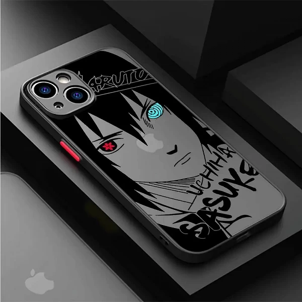 Coque de téléphone Anime Cool-N-Narutos, coque antichoc pour Apple iPhone 13 14 Plus 15 Pro Max 11 Pro 12 Mini Poly 8 SE 7 6S XS|4,00 €|OKKO MODE