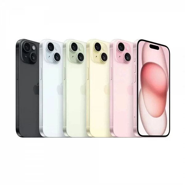 Apple iPhone 15 Super Retina XDROLED avec ID qualifiée, écran 6.1", iOS 17 - Smartphone puissant et innovant|900,19 €|OKKO MODE