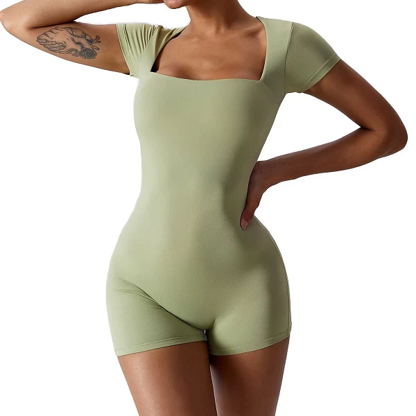 Combinaison de yoga pour femmes, ensemble de sport, serré, absorbant les chocs, sexy, levage des hanches, exercice push-up|21,92 €|OKKO MODE