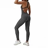 NCLAGEN-Barboteuse d'entraînement pour femme, ensemble de gymnastique dos nu, fitness, combinaison sportive, doux au beurre, yog|17,15 €|OKKO MODE