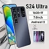 Smartphone S24 Ultra 5G Android 7.0HD Débloqué avec Reconnaissance Faciale, 16 Go + 1 To, Version Internationale, 7000mAh|105,60 €|OKKO MODE