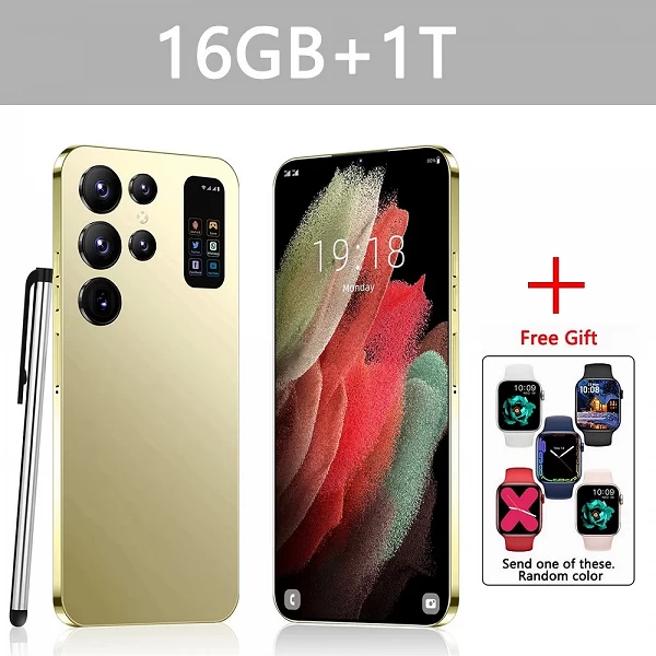 Smartphone S24 Ultra, 2024 Pouces, 4G, 5G, 16 Go + 1 To, 7.0 mAh, Android, Déverrouillage par Reconnaissance Faciale, Téléphone |109,50 €|OKKO MODE