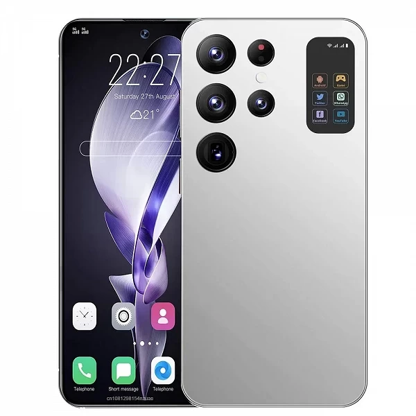 Smartphone S24 Ultra, Qualcomm 8, Gen 2, 16 Go + 1 To, 7000mAh, 48 + 72MP, Touriste, Veille, 5G, Android 13, Version Globale|62,92 €|OKKO MODE