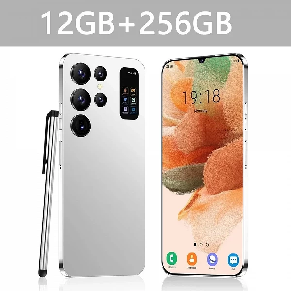 Smartphone Mobile Morning S24 Ultra Original, Téléphone Portable 5G, Android 13, Face Heroes, 7800mAh, 16 Go + 1 To, Carte SIM T|84,48 €|OKKO MODE