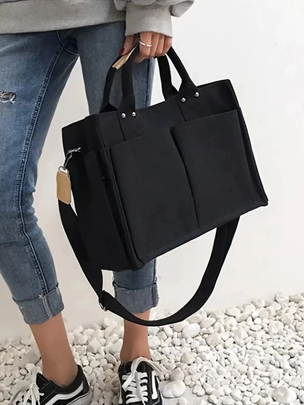 Sac en toile grande capacité multifonctionnel bandoulière nouvelle mode 2024|8,05 €|OKKO MODE