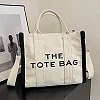 Sac fourre-tout en toile blanc - Grand sac à bandoulière pour femme|18,49 €|OKKO MODE