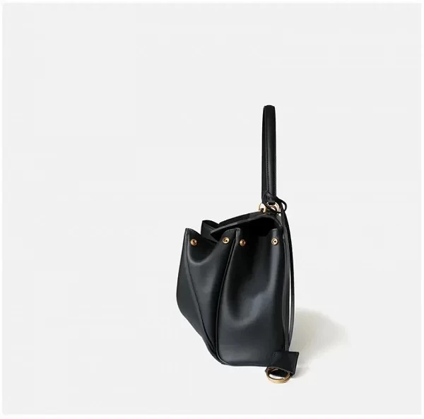 Sac en cuir véritable avec serrure Rodeo dorée pour femme - Luxe & Capacité|63,00 €|OKKO MODE