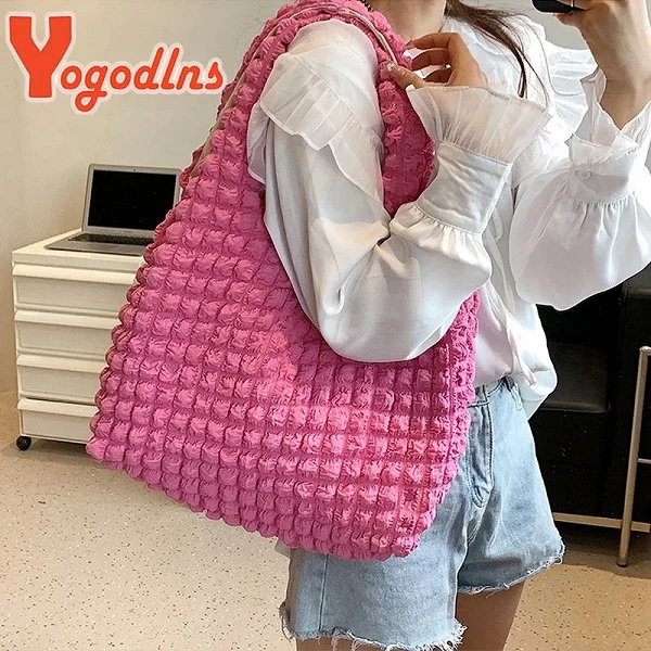 Sac nuage plissé pour femme - Grand sac à main bonbons été|2,08 €|OKKO MODE