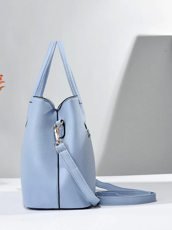 Sac fourre-tout en similicuir pour dames élégant et texturé - Grande capacité|8,88 €|OKKO MODE